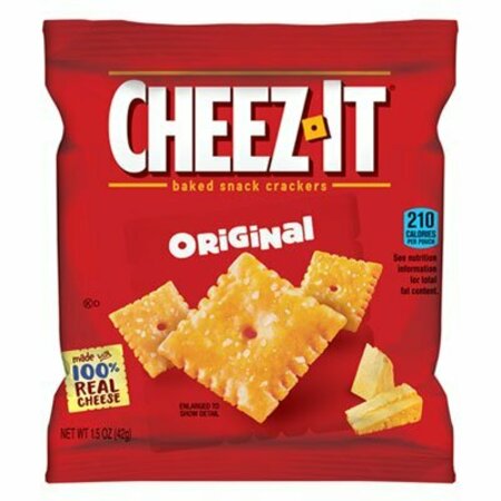 KEEBLER Sunshine, CHEEZ-IT CRACKERS, 1.5 OZ SINGLE-SERVING SNACK PACK, 8PK 12233